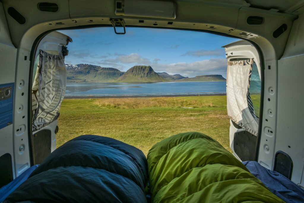 camping été islande