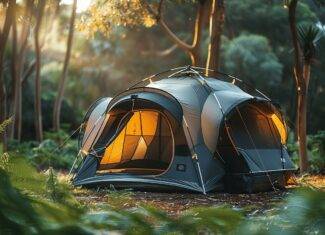 Tente camping haut de gamme