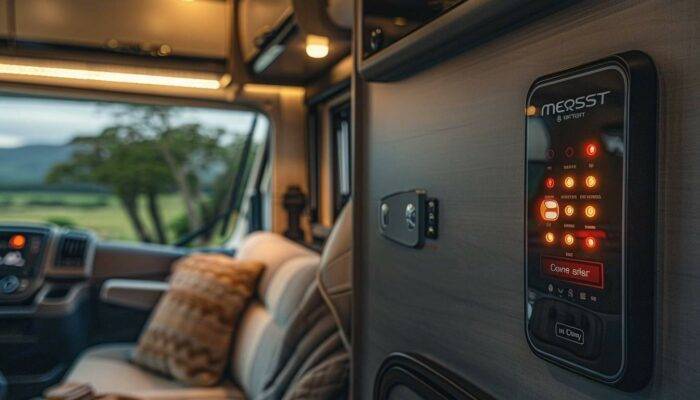Alarme meta system pour camping car