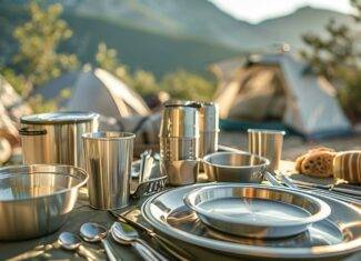 Vaisselle camping inox : La solution pour des vacances réussie