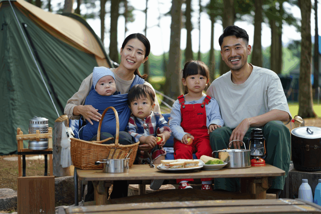 le materiel de camping pour bébé