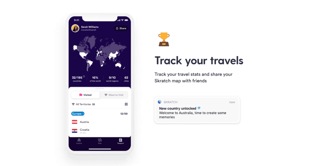 Statistique app skratch world