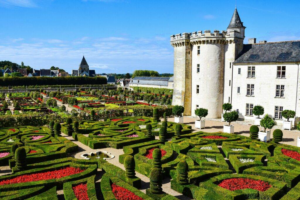 chateau et jardin