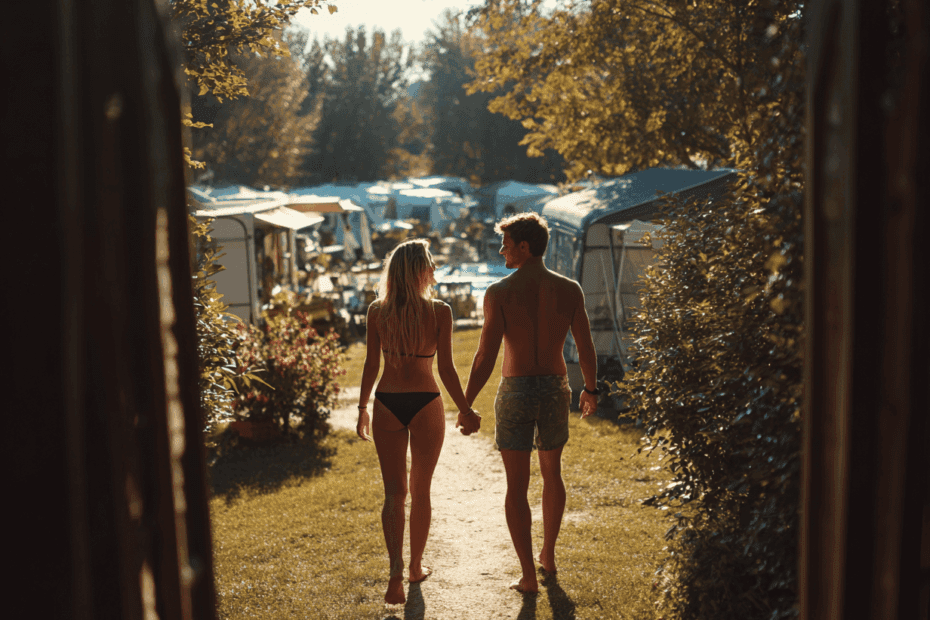 premiere fois en camping naturiste