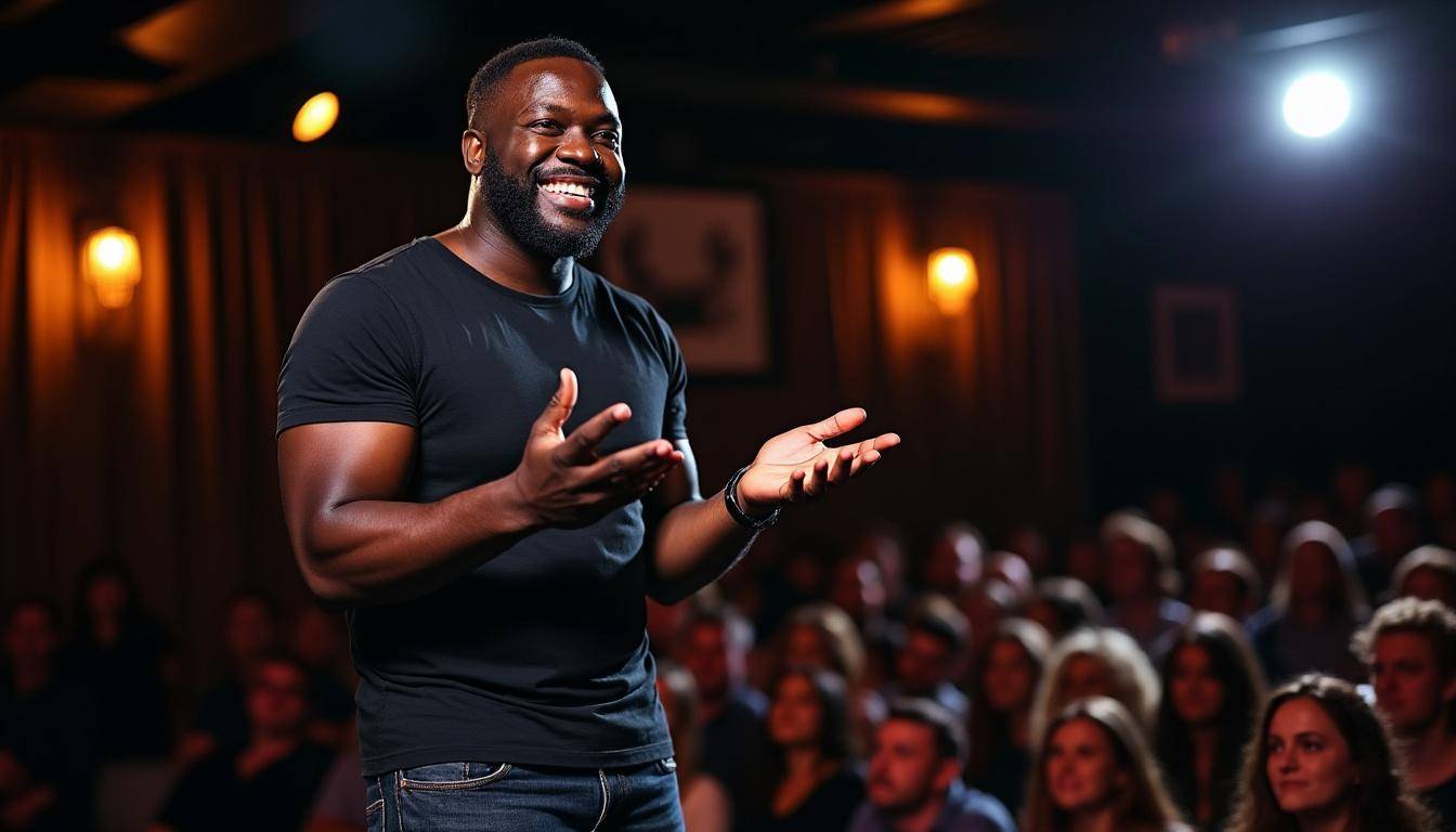 découvrez l'univers comique de waly dia, un humoriste talentueux qui captive son public avec ses sketchs percutants et son regard unique sur la société. plongez dans ses performances hilarantes et laissez-vous emporter par son humour authentique et sa personnalité charismatique.