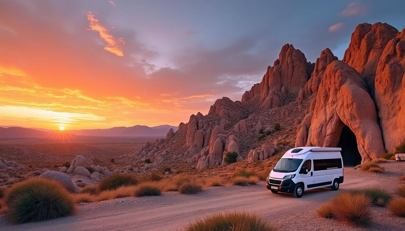 découvrez nos conseils pratiques pour dormir dans le désert des bardenas en camping-car et vivre une aventure inoubliable en 2025. infos sur le stationnement, la sécurité et les incontournables à ne pas manquer !