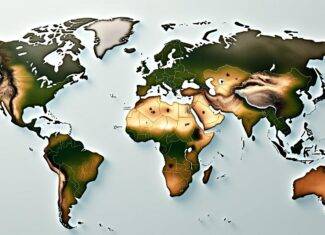 Carte du monde vierge : utilités et conseils pour bien l’utiliser en 2025