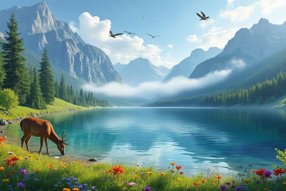 partez à la découverte du lac de goulours en 2025, une escapade nature incontournable pour les amoureux de paysages préservés, de randonnées et de loisirs en plein air au cœur d’une nature authentique.