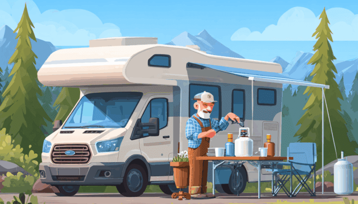 Choisir une bouteille GPL pour camping-car : autonomie, économies et simplicité