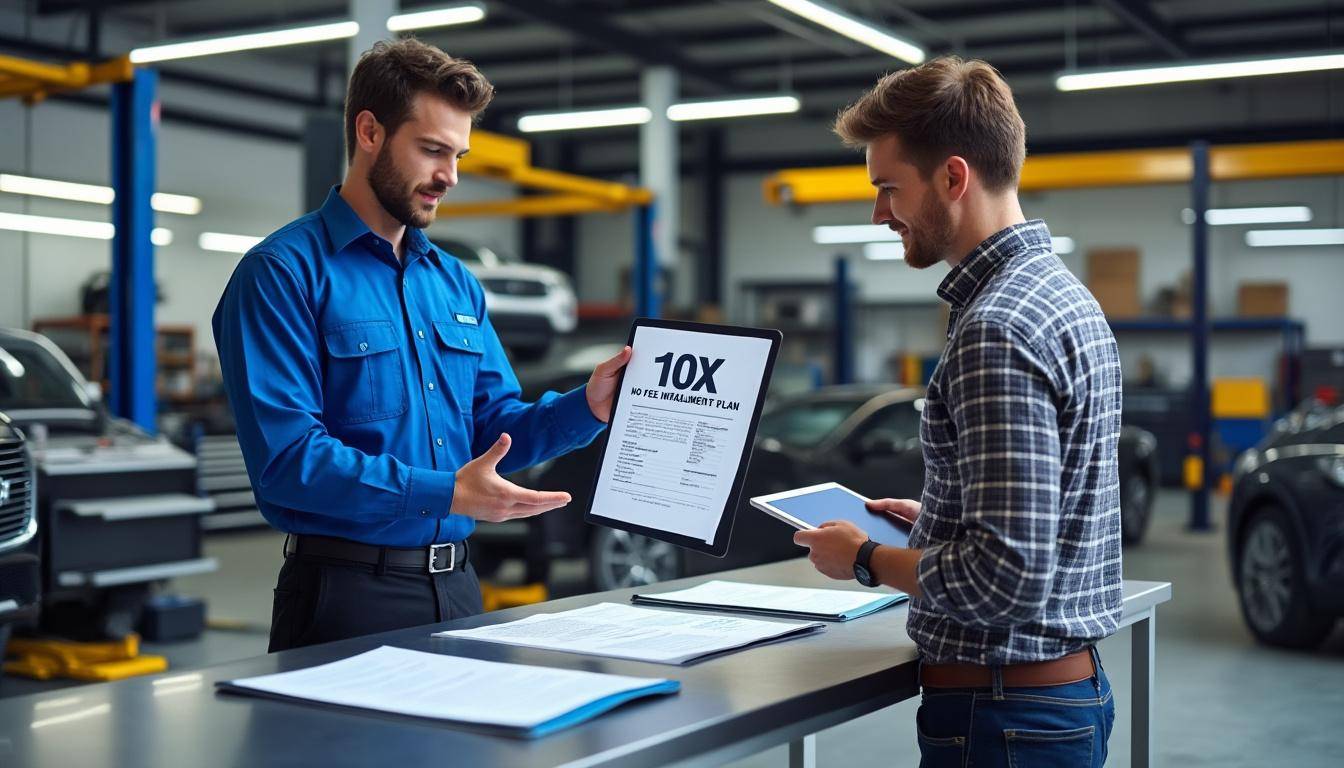 découvrez comment profiter du paiement en 10 fois sans frais dans votre garage pour vos réparations et entretiens en toute simplicité et sans impact sur votre budget.