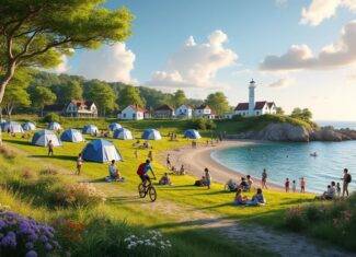 Découvrir le camping municipal de sauzon : guide complet pour 2026